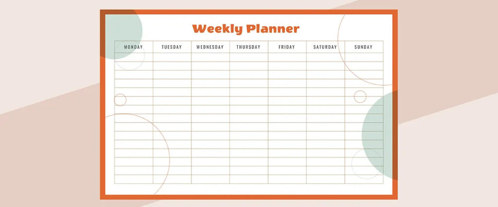 Create a Study Timetable