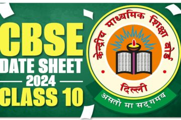 10th CBSE Date Sheet 2024