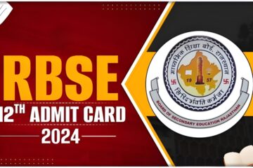 RBSE 12th Admit Card 2024